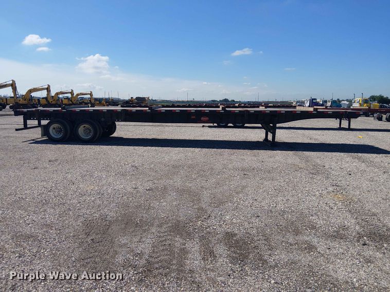 image for item YA3604 2022 Dorsey FB48 flatbed trailer