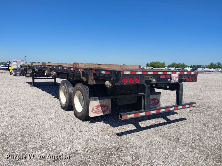 image for item YA3604 2022 Dorsey FB48 flatbed trailer