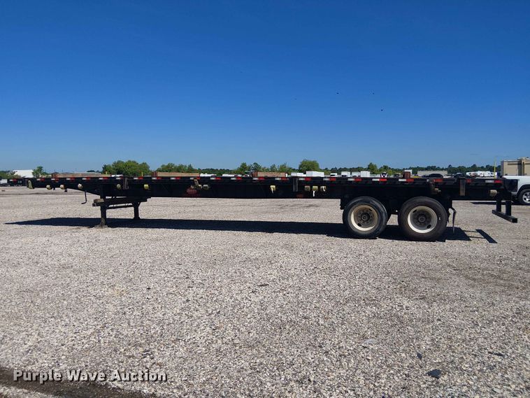 image for item YA3604 2022 Dorsey FB48 flatbed trailer