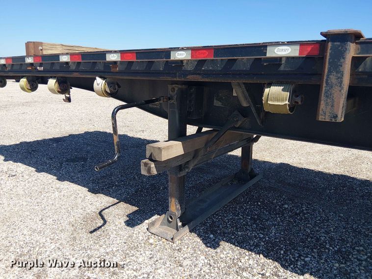 image for item YA3604 2022 Dorsey FB48 flatbed trailer