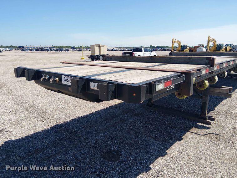 image for item YA3604 2022 Dorsey FB48 flatbed trailer