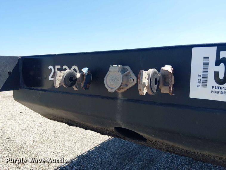 image for item YA3604 2022 Dorsey FB48 flatbed trailer