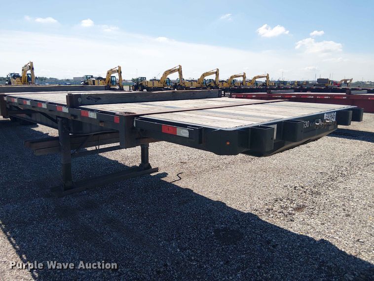 image for item YA3604 2022 Dorsey FB48 flatbed trailer