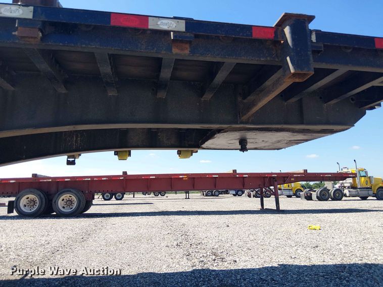 image for item YA3604 2022 Dorsey FB48 flatbed trailer