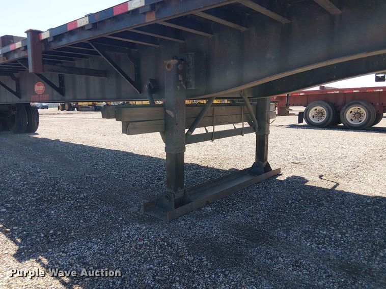 image for item YA3604 2022 Dorsey FB48 flatbed trailer