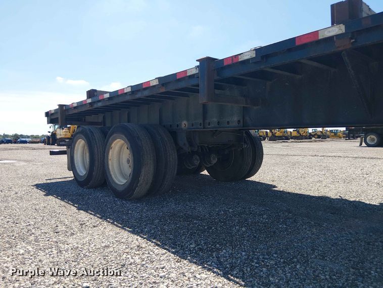 image for item YA3604 2022 Dorsey FB48 flatbed trailer