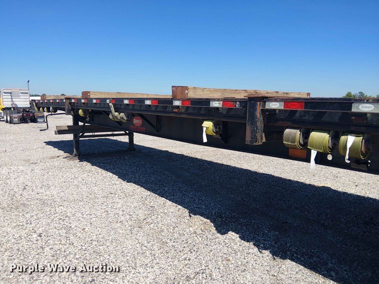 image for item YA3604 2022 Dorsey FB48 flatbed trailer