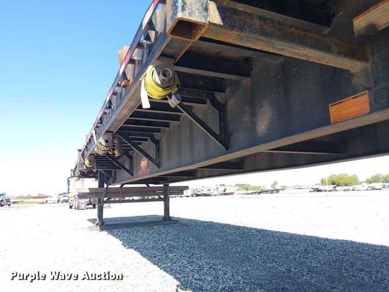 image for item YA3604 2022 Dorsey FB48 flatbed trailer