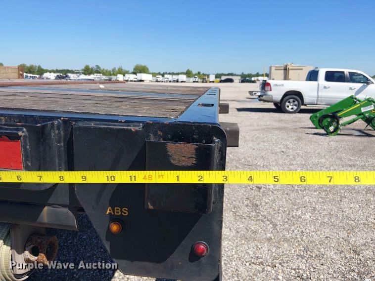 image for item YA3604 2022 Dorsey FB48 flatbed trailer