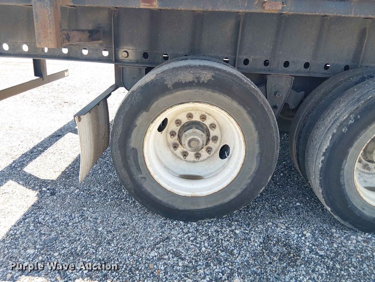 image for item YA3604 2022 Dorsey FB48 flatbed trailer