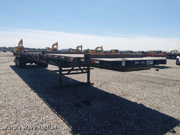image for item YA3605 2022 Dorsey FB48 flatbed trailer