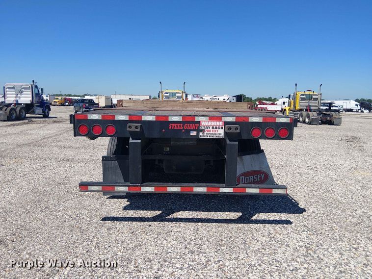 image for item YA3605 2022 Dorsey FB48 flatbed trailer