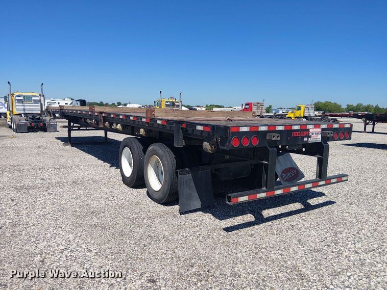 image for item YA3605 2022 Dorsey FB48 flatbed trailer