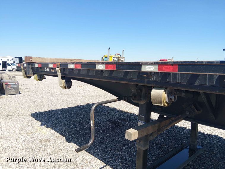 image for item YA3605 2022 Dorsey FB48 flatbed trailer