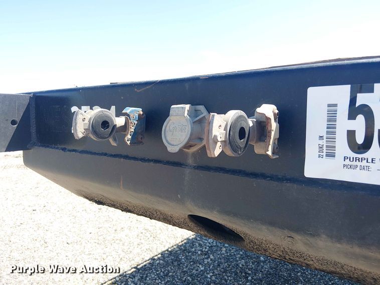 image for item YA3605 2022 Dorsey FB48 flatbed trailer
