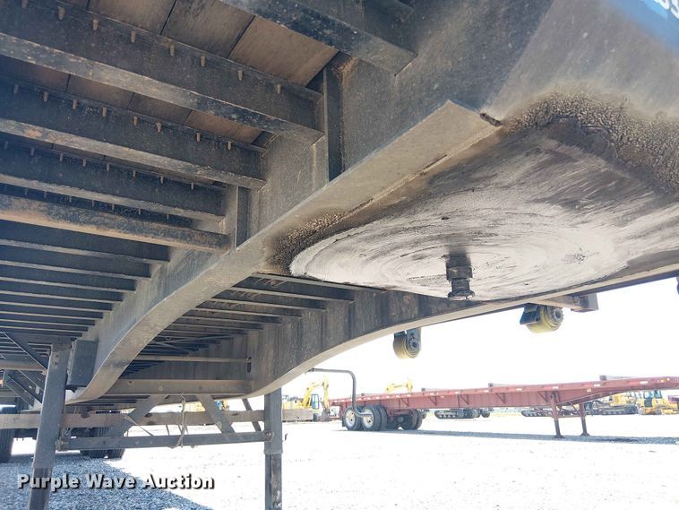 image for item YA3605 2022 Dorsey FB48 flatbed trailer