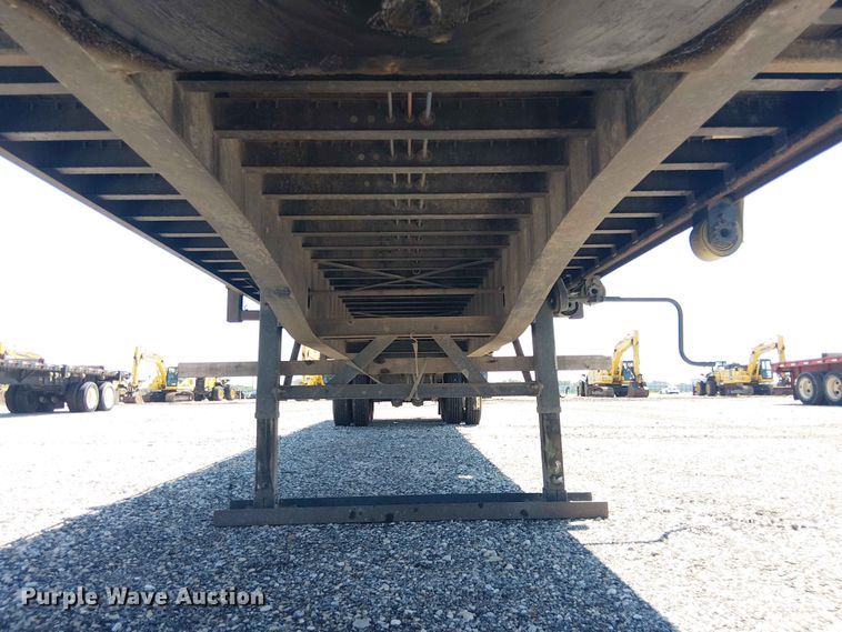 image for item YA3605 2022 Dorsey FB48 flatbed trailer