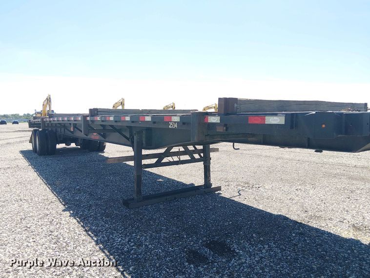 image for item YA3605 2022 Dorsey FB48 flatbed trailer