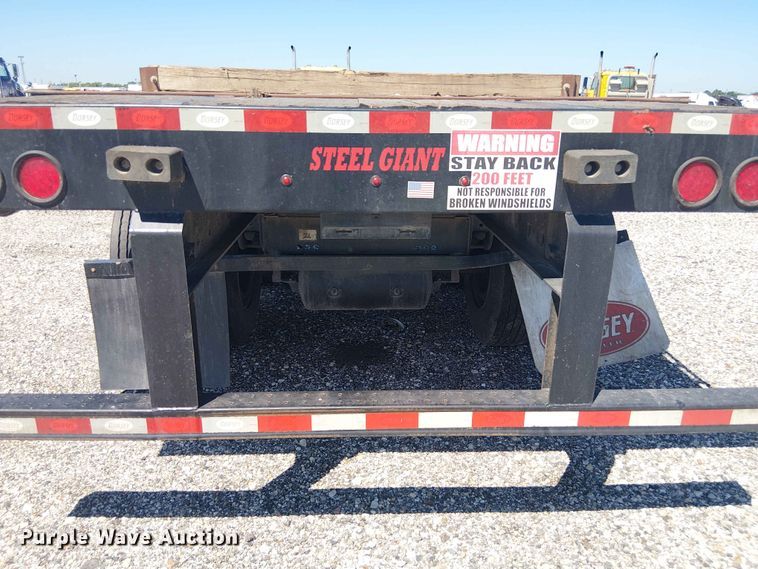 image for item YA3605 2022 Dorsey FB48 flatbed trailer
