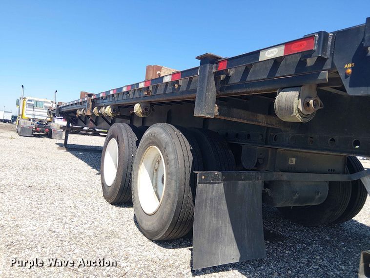 image for item YA3605 2022 Dorsey FB48 flatbed trailer