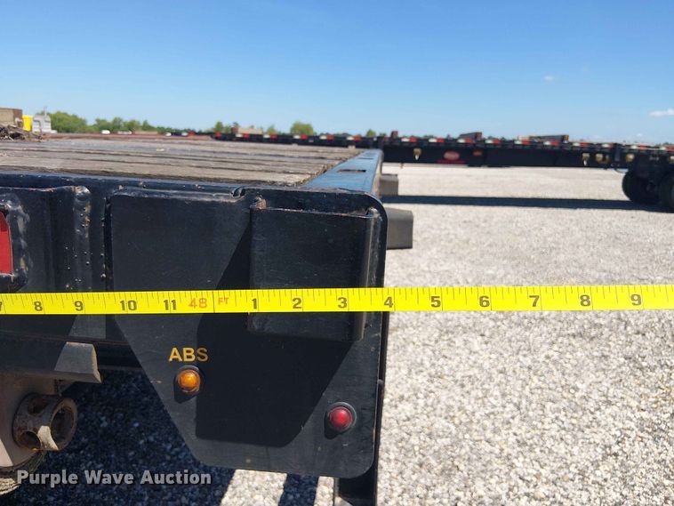 image for item YA3605 2022 Dorsey FB48 flatbed trailer