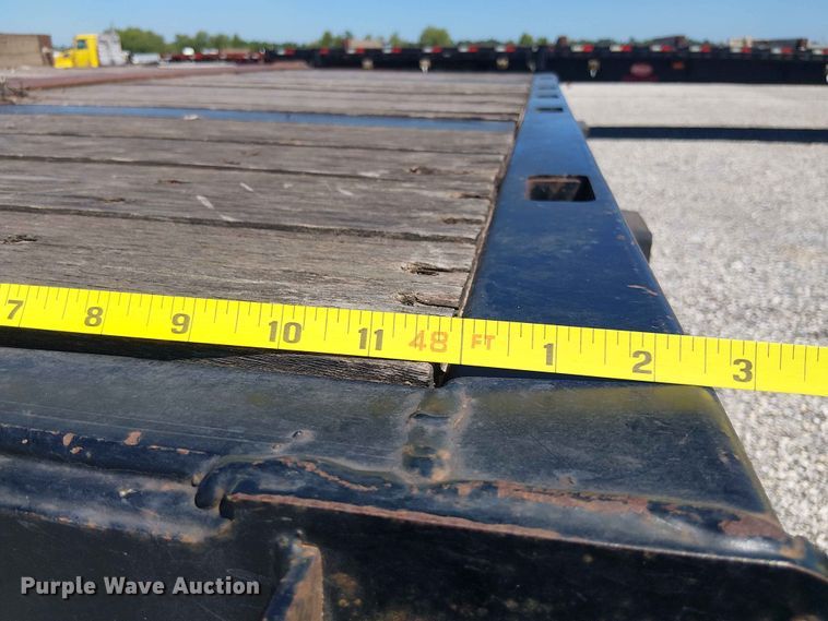 image for item YA3605 2022 Dorsey FB48 flatbed trailer
