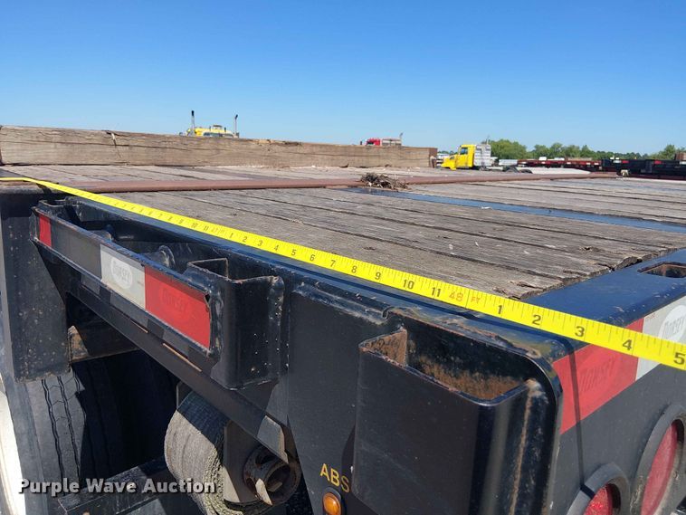image for item YA3605 2022 Dorsey FB48 flatbed trailer