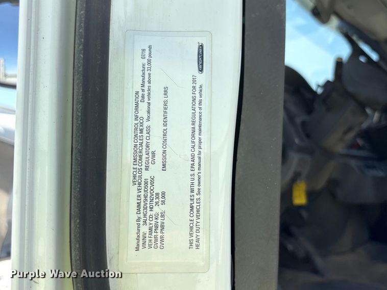 image for item YA3627 2017 Freightliner 114SD fuel truck