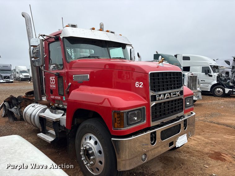 image for item YA3735 2025 Mack Pinnacle PI64T semi truck