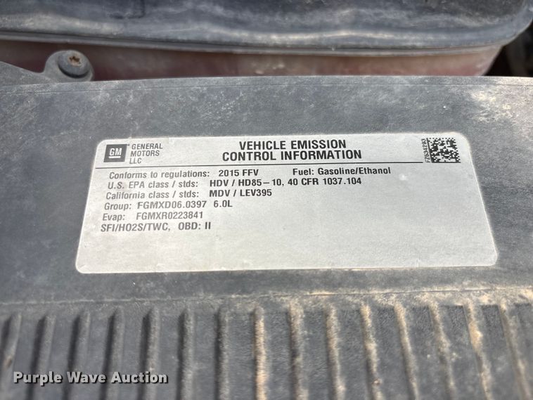 image for item DO5243 2015 Chevrolet Silverado 3500HD pickup truck