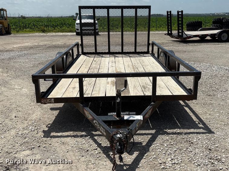image for item DO5250 2021 H&H trailers H7612RS-030 utility trailer