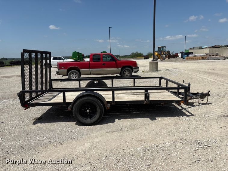 image for item DO5250 2021 H&H trailers H7612RS-030 utility trailer