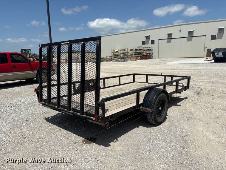 image for item DO5250 2021 H&H trailers H7612RS-030 utility trailer
