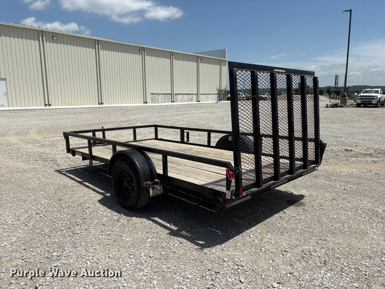 image for item DO5250 2021 H&H trailers H7612RS-030 utility trailer