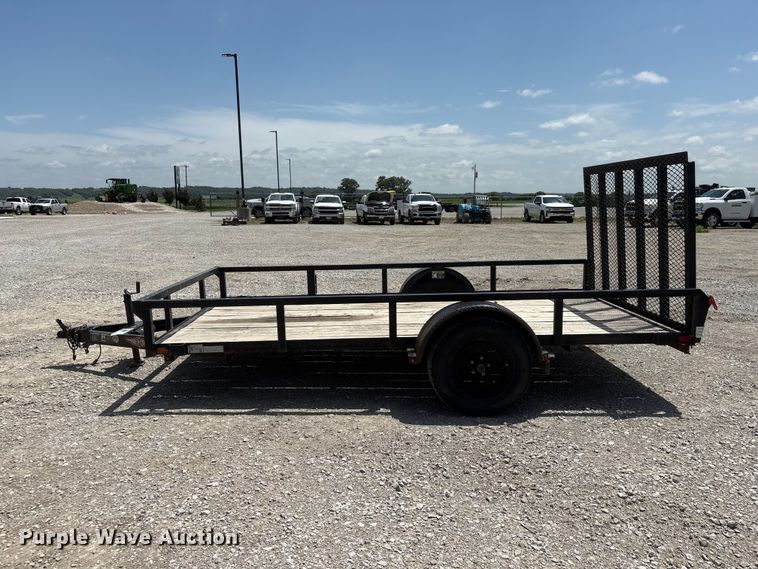image for item DO5250 2021 H&H trailers H7612RS-030 utility trailer