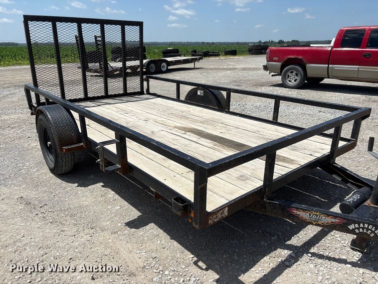 image for item DO5250 2021 H&H trailers H7612RS-030 utility trailer