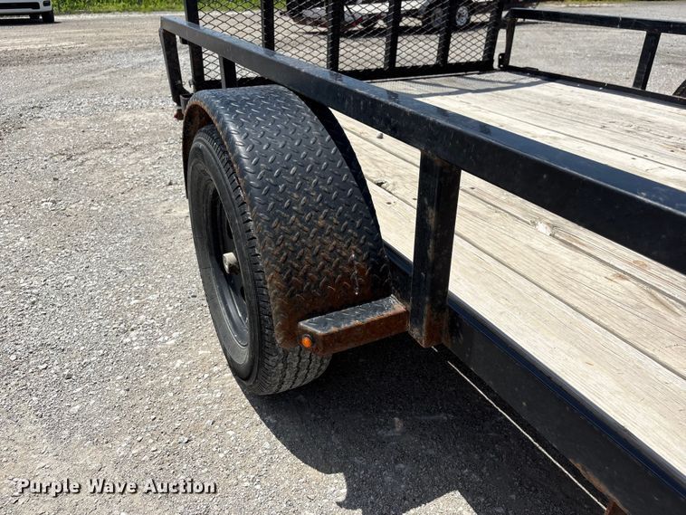 image for item DO5250 2021 H&H trailers H7612RS-030 utility trailer