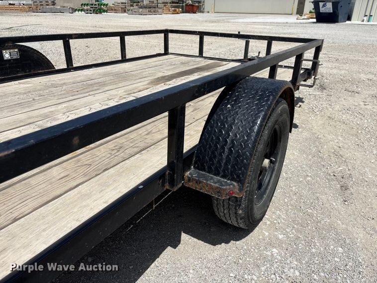 image for item DO5250 2021 H&H trailers H7612RS-030 utility trailer