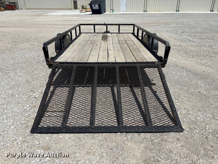 image for item DO5250 2021 H&H trailers H7612RS-030 utility trailer