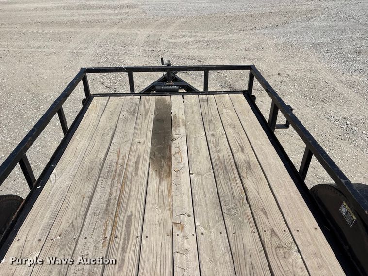 image for item DO5250 2021 H&H trailers H7612RS-030 utility trailer
