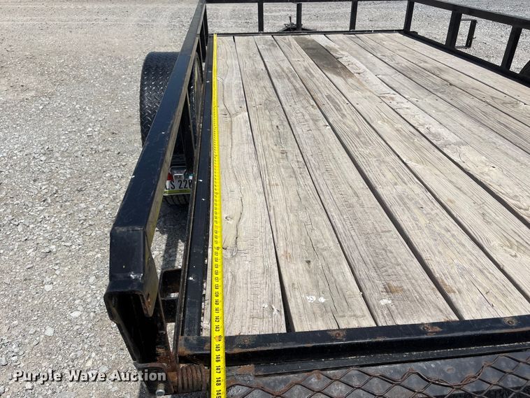 image for item DO5250 2021 H&H trailers H7612RS-030 utility trailer