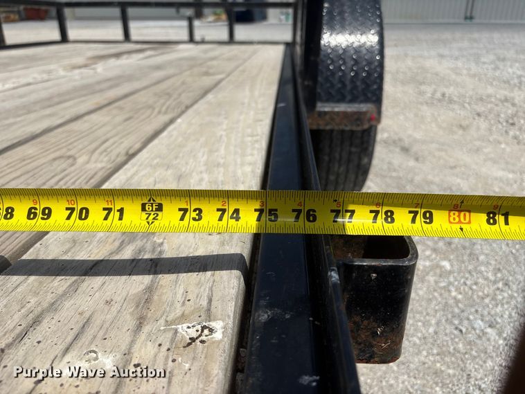 image for item DO5250 2021 H&H trailers H7612RS-030 utility trailer