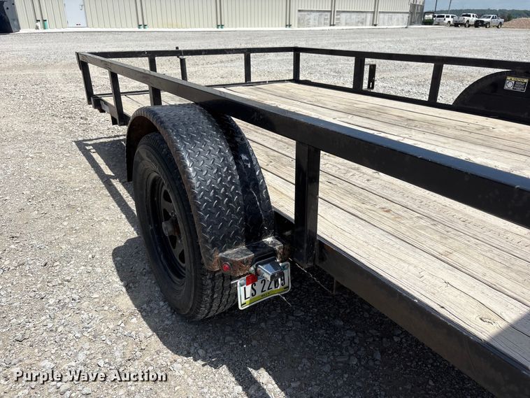 image for item DO5250 2021 H&H trailers H7612RS-030 utility trailer