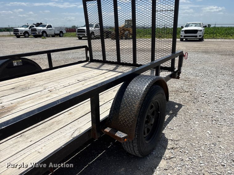 image for item DO5250 2021 H&H trailers H7612RS-030 utility trailer