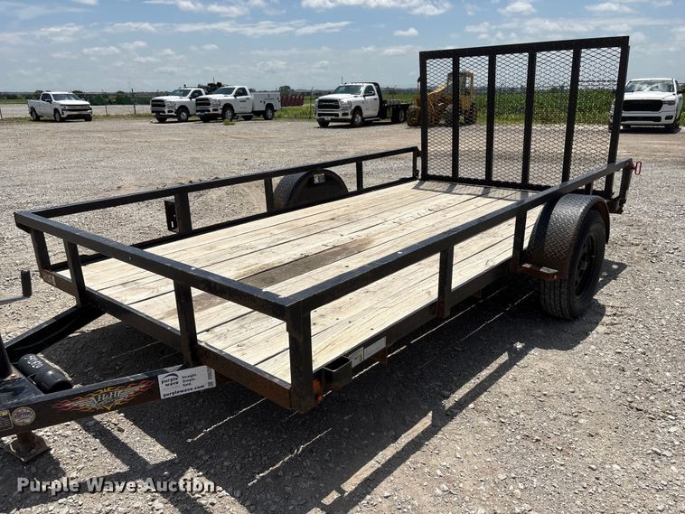 image for item DO5250 2021 H&H trailers H7612RS-030 utility trailer