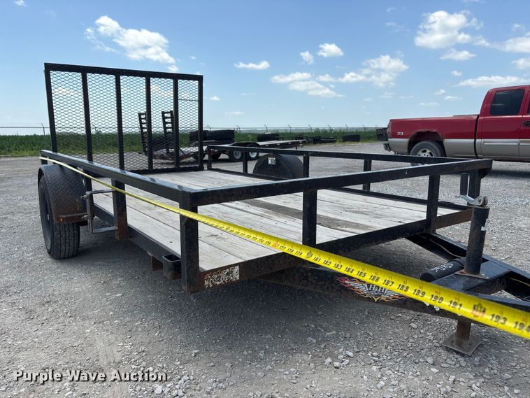 image for item DO5250 2021 H&H trailers H7612RS-030 utility trailer