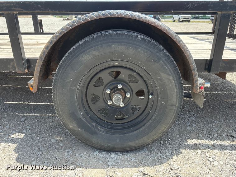 image for item DO5250 2021 H&H trailers H7612RS-030 utility trailer