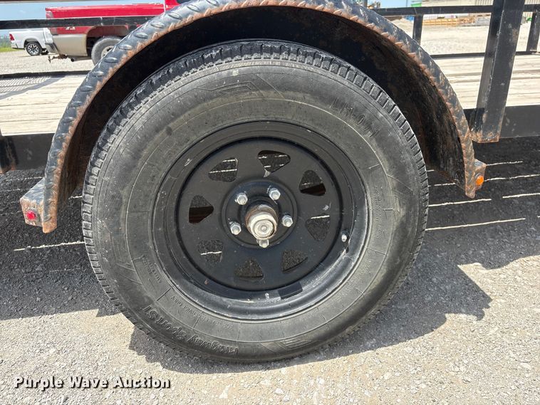 image for item DO5250 2021 H&H trailers H7612RS-030 utility trailer