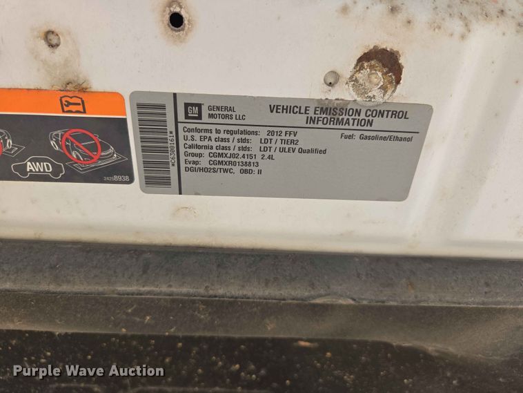 image for item DP8956 2012 GMC Terrain SUV