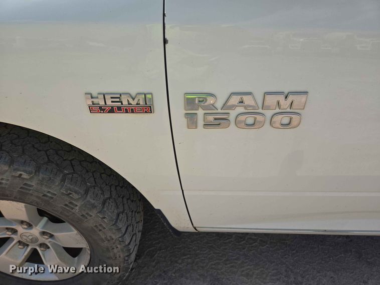 image for item DP8957 2017 RAM 1500 Ext. Cab pickup truck